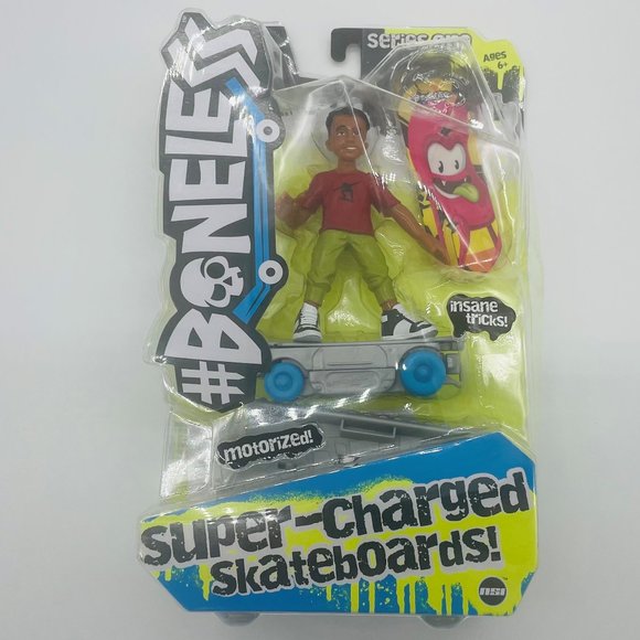 #Boneless Super Charged Skaetboarding Motorized Booker Action Figure - Picture 1 of 4